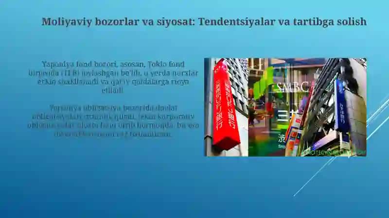 Yaponiyaning moliyaviy tizimi 4