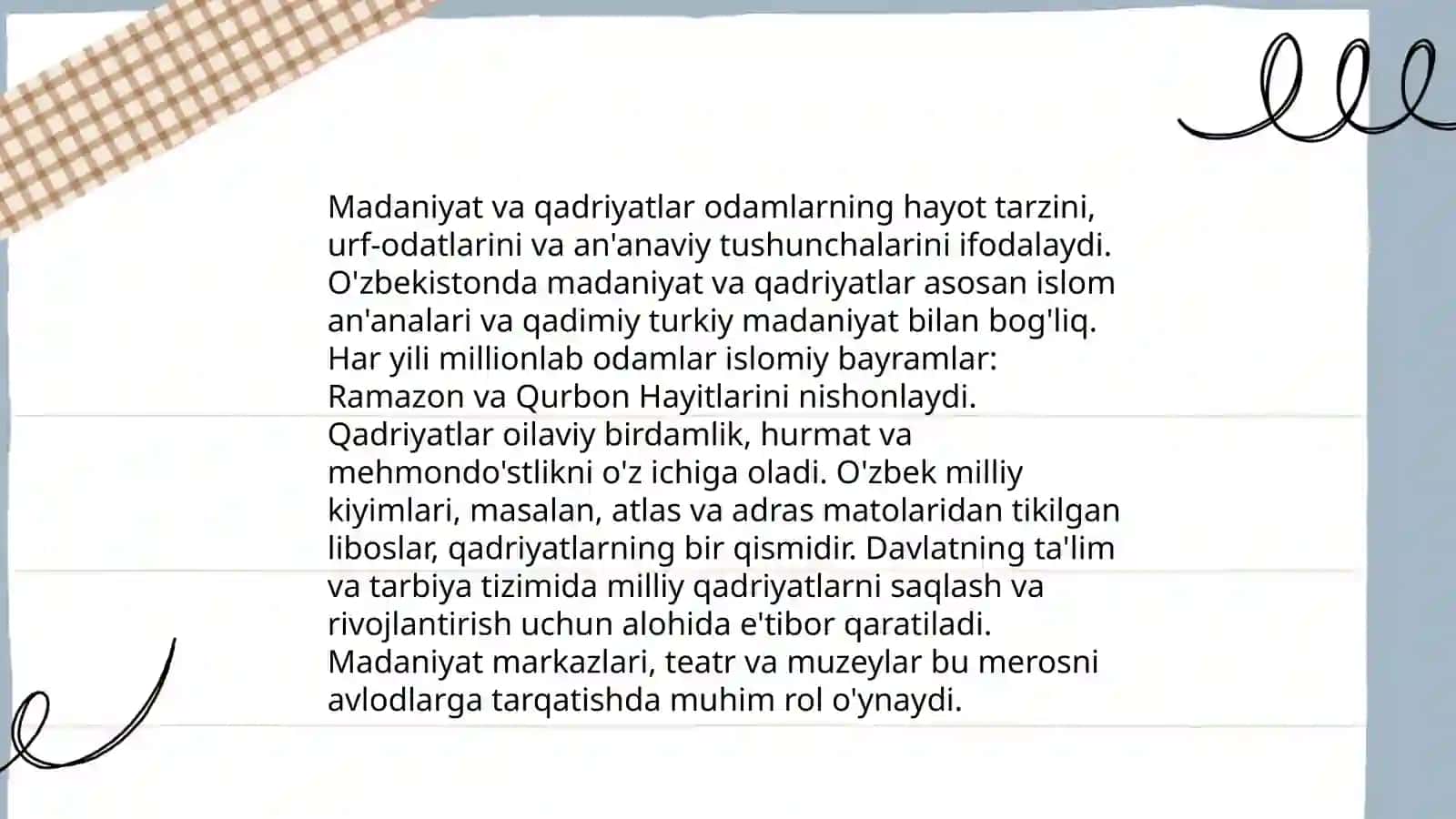 Madaniyat subyekti masalasi 4