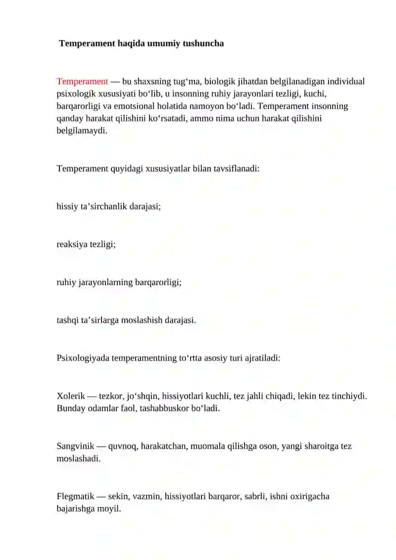 Shaxsning individual psixologik xususiyatlari 4