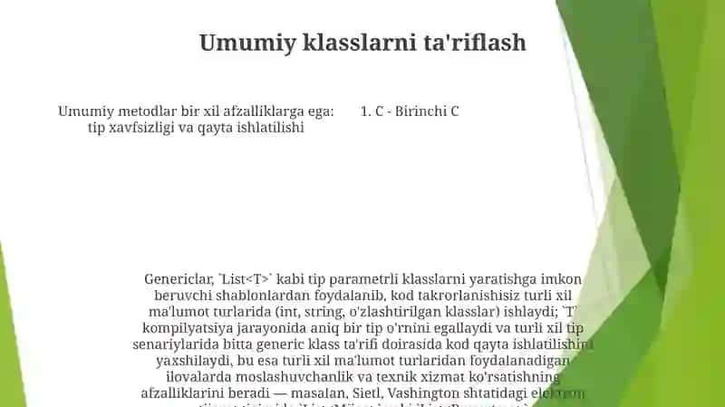 Qoliplar bilan ishlash 4