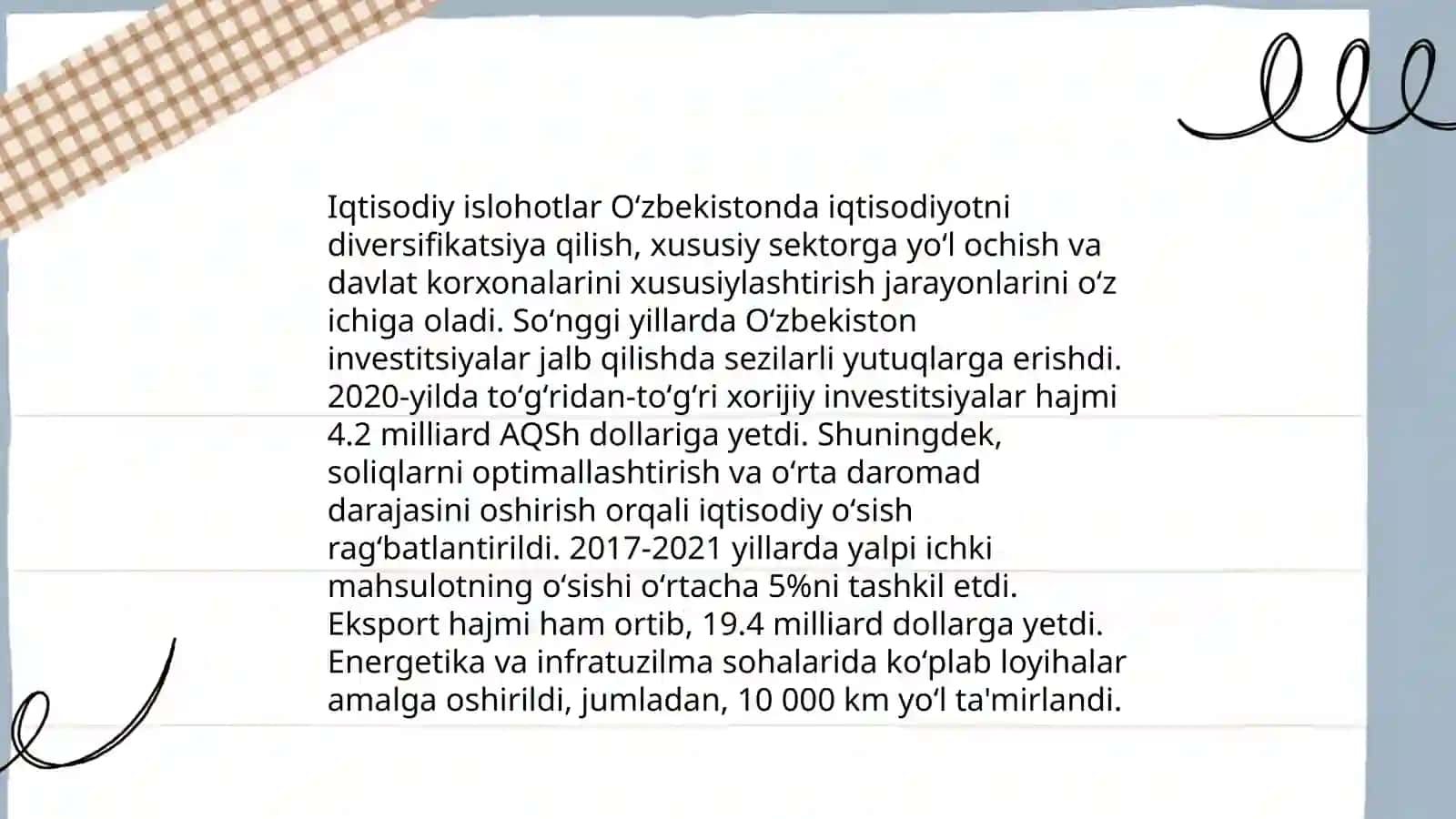 O'zbekiston Respublikasi ijtimoiy o‘zgarishlar 4
