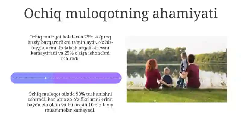 Oilaviy muhit va munosabatlar 4