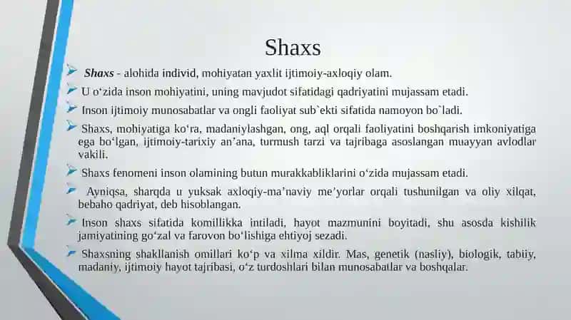 "Bola shaxsini rivojlanish omillari" 4