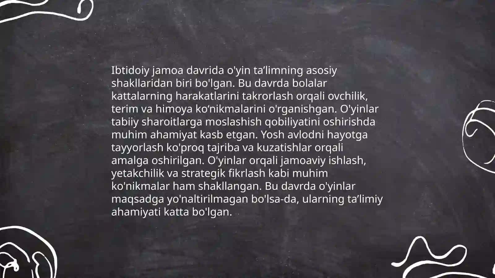 Ibtidoiy jamoada tarbiya 4