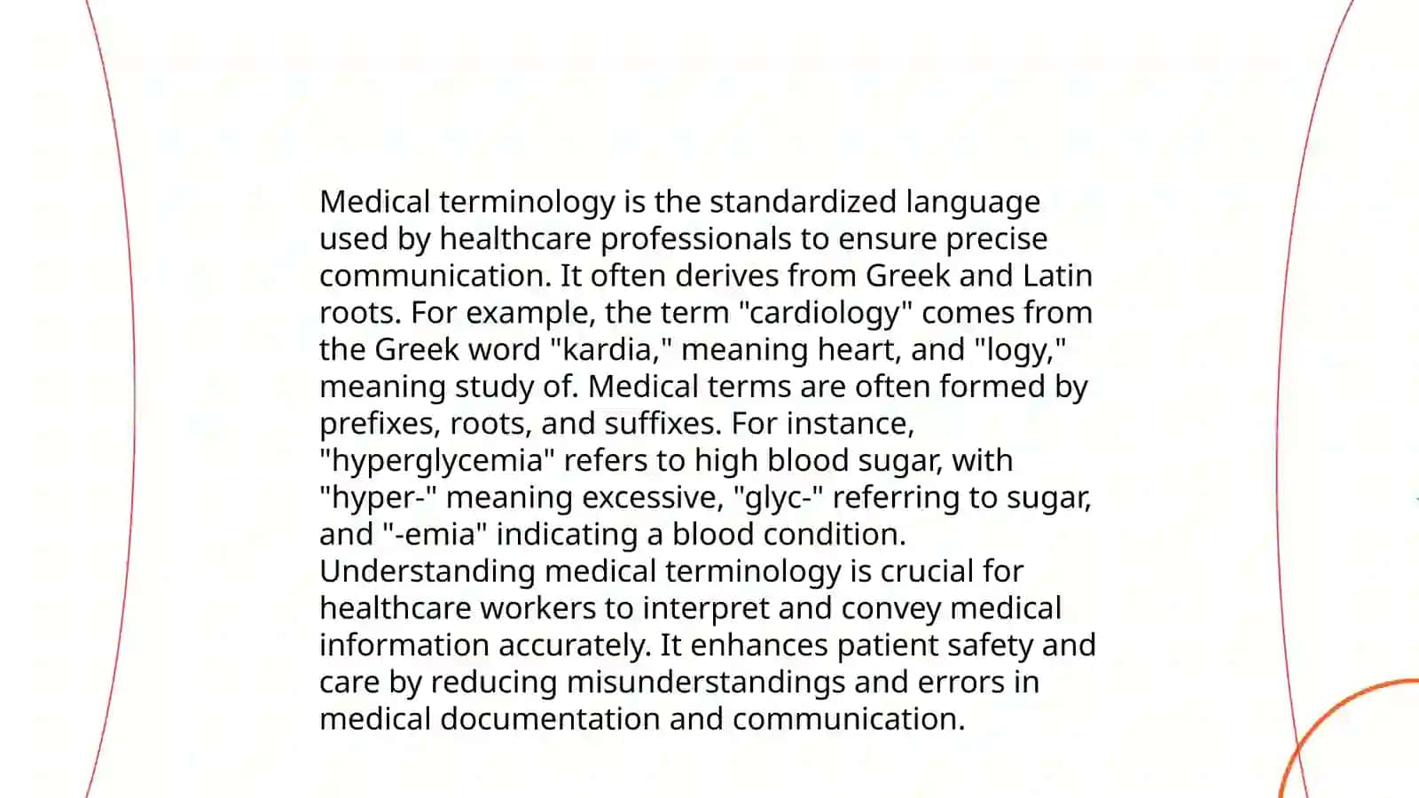 Professional and Academic terminology 4