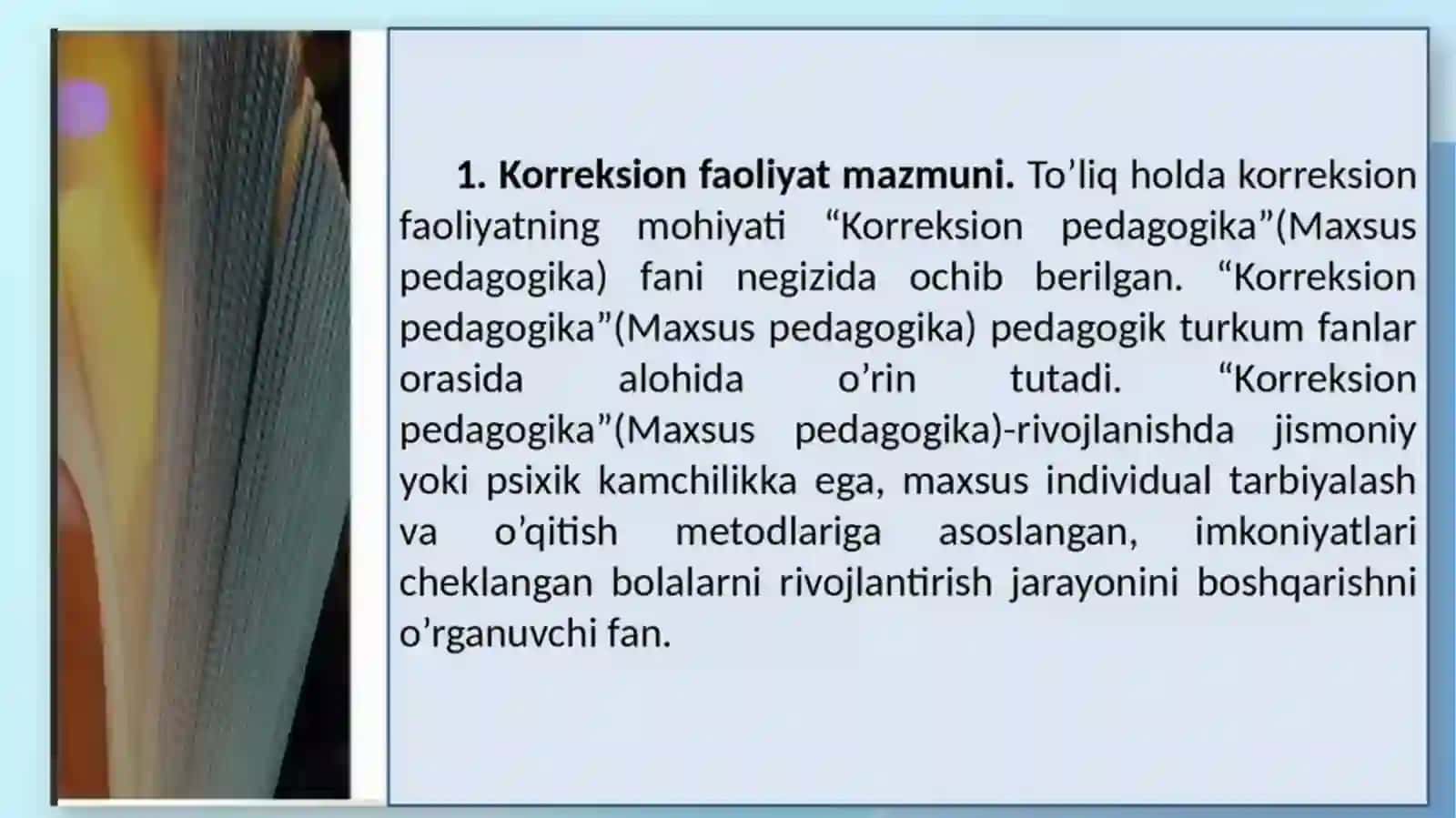 KORREKSION PEDAGOGIKA ASOSLARI 4