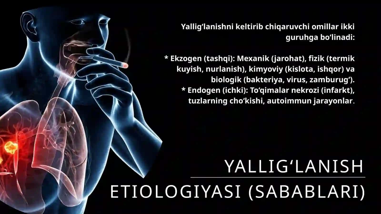 Yallig'lanish etiologiyasi 4