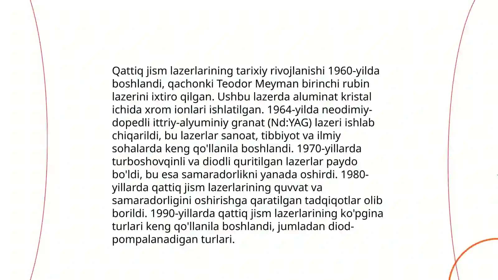 Qattiq jism lazerlari 4