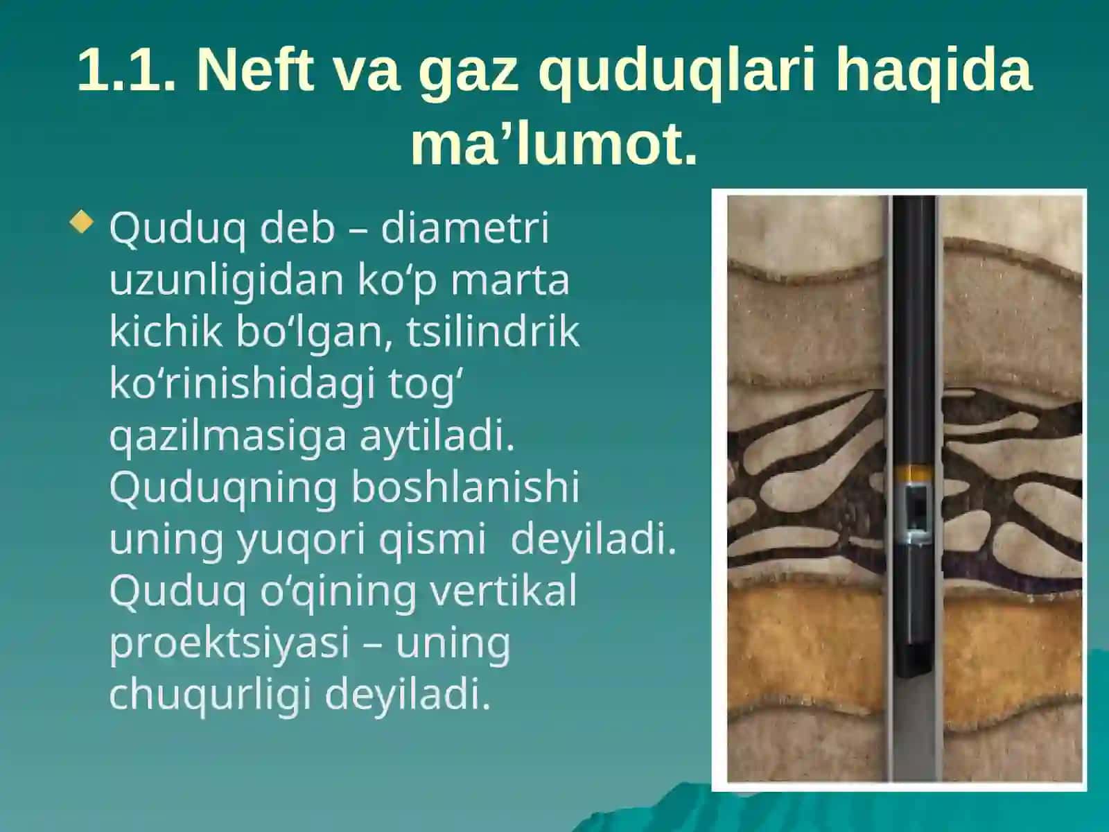 Neft va gaz quduqlari, ularni tasnifi va konstruksiyalari 4