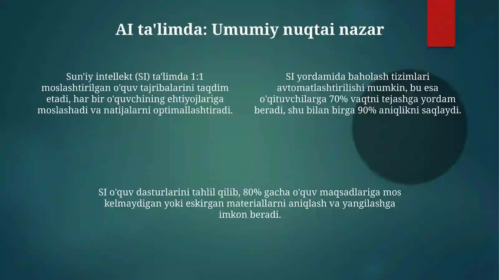 Sun'iy intellektning ta'limdagi ahamiyati 4
