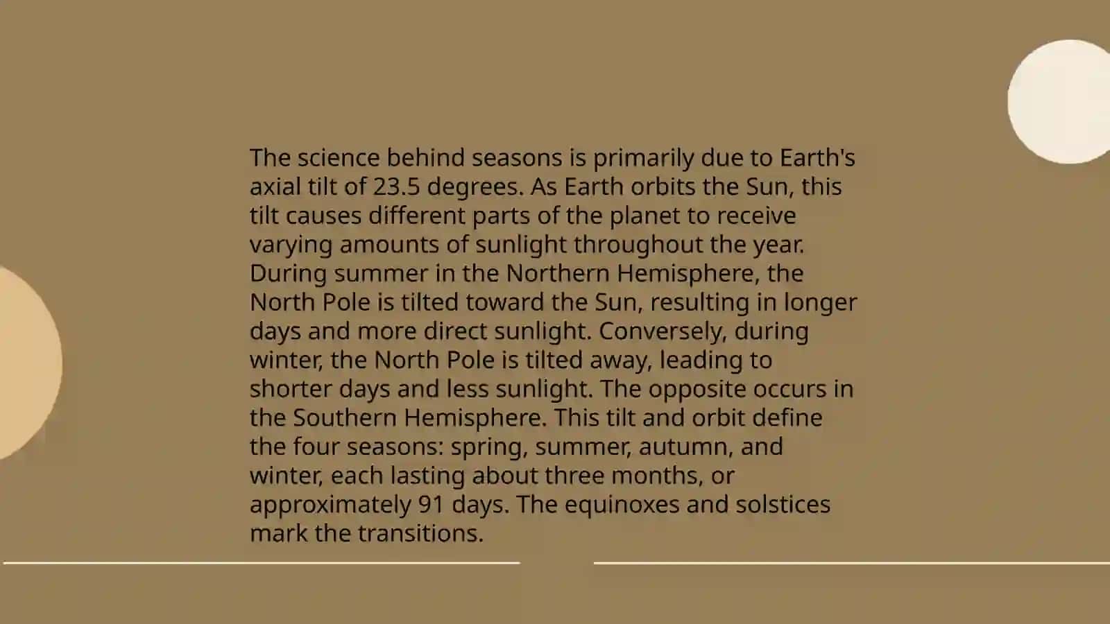 Seasons of the year 4