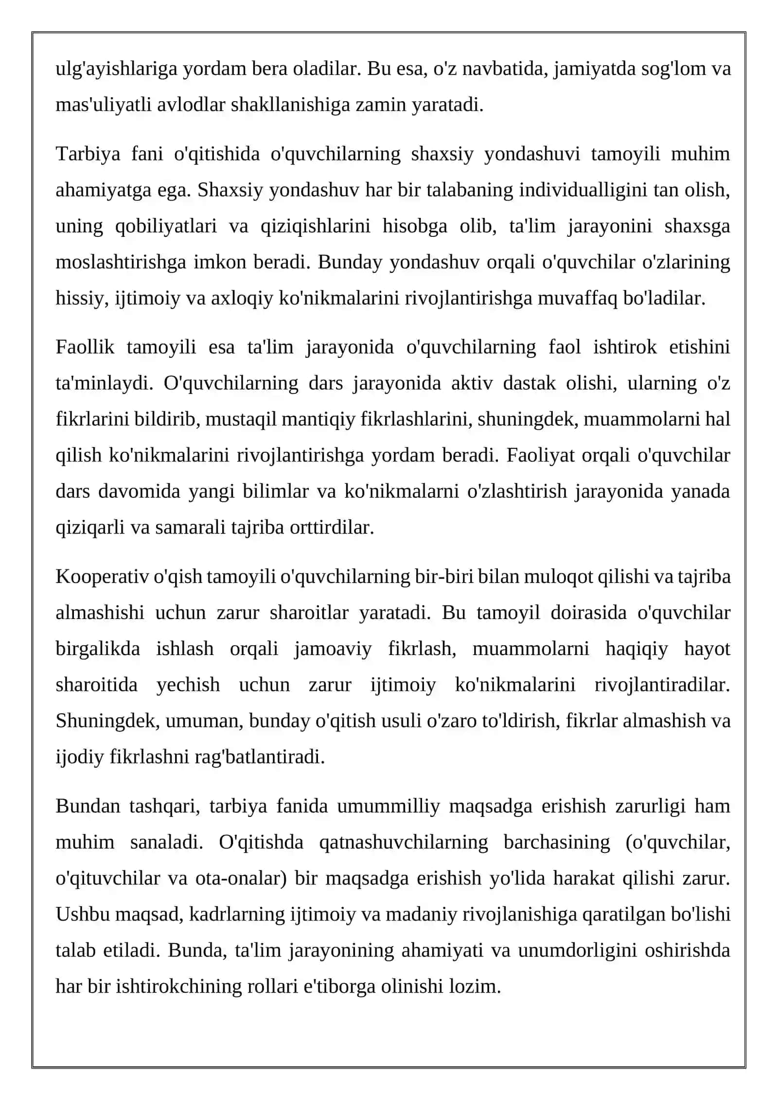 Umumta'lim maktablarida tarbiya fani o'qitish metodikasi 4