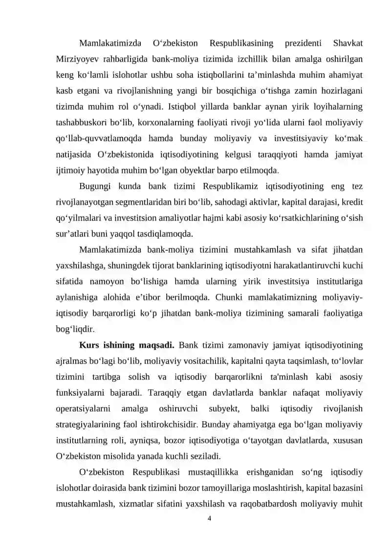Hozirgi jamiyatning bank tizimi 4