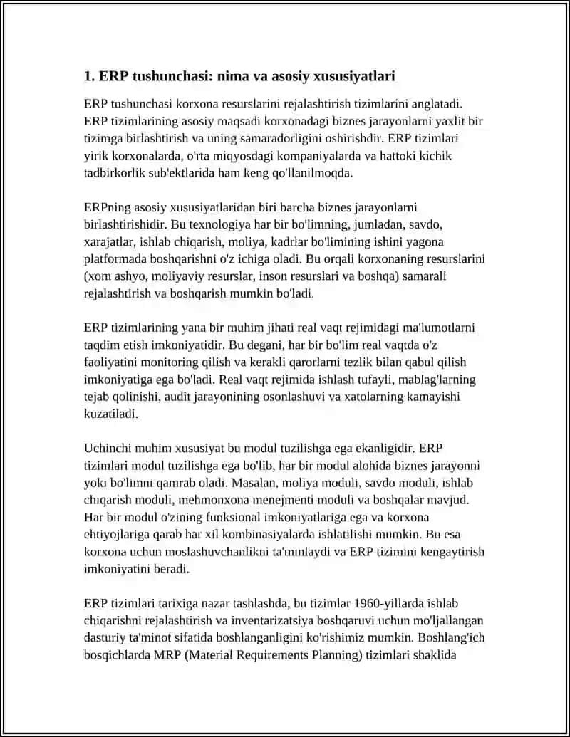 ERP Tizimlari 4