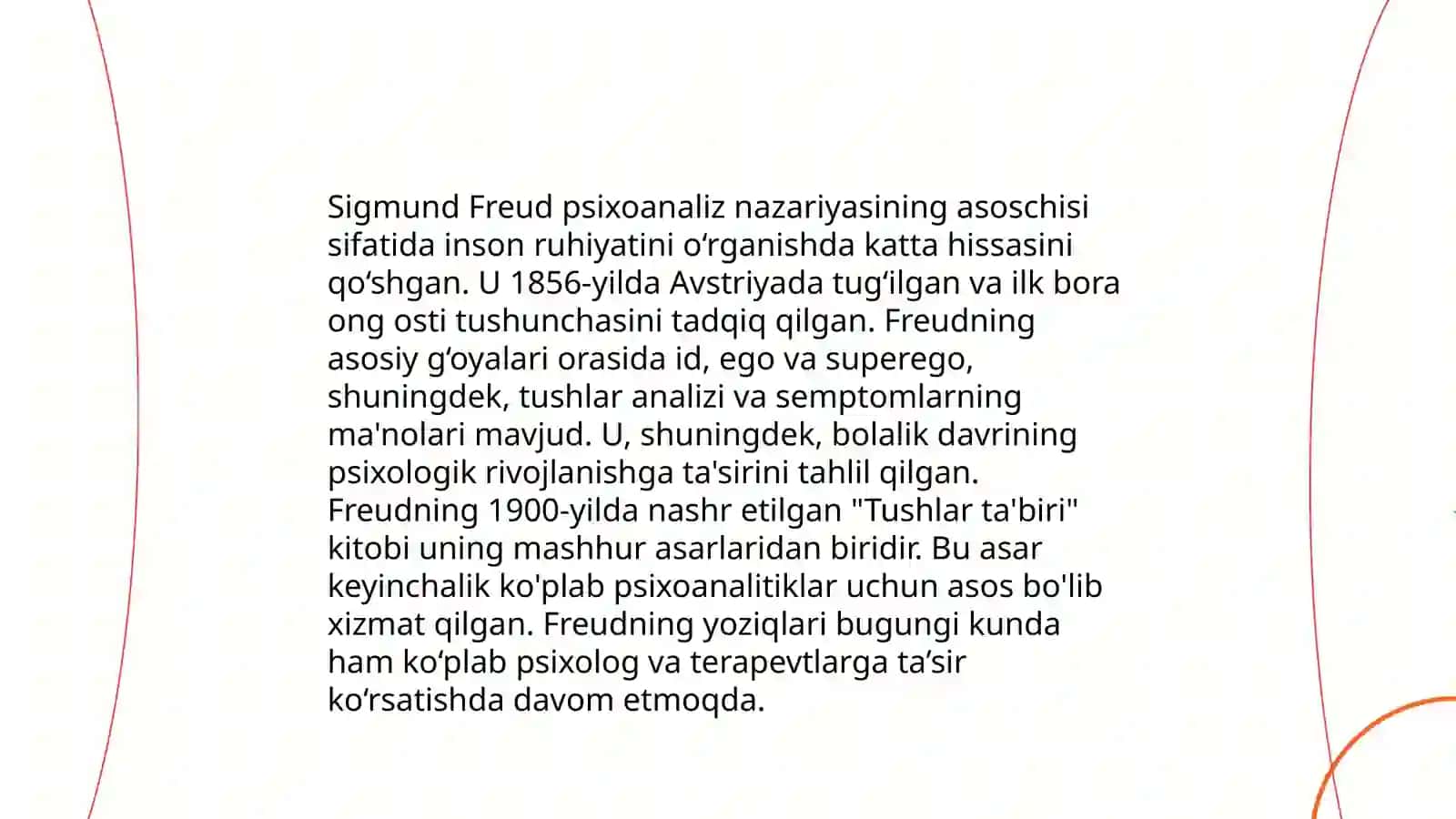 Klassik psixoanaliz va uning modifikatsiyalari 4