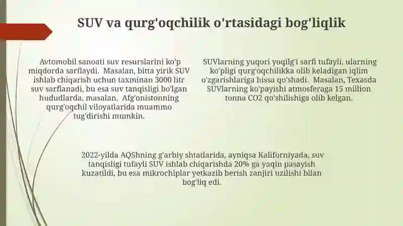 Suv tanqisligi va qurg'oqchilik 4