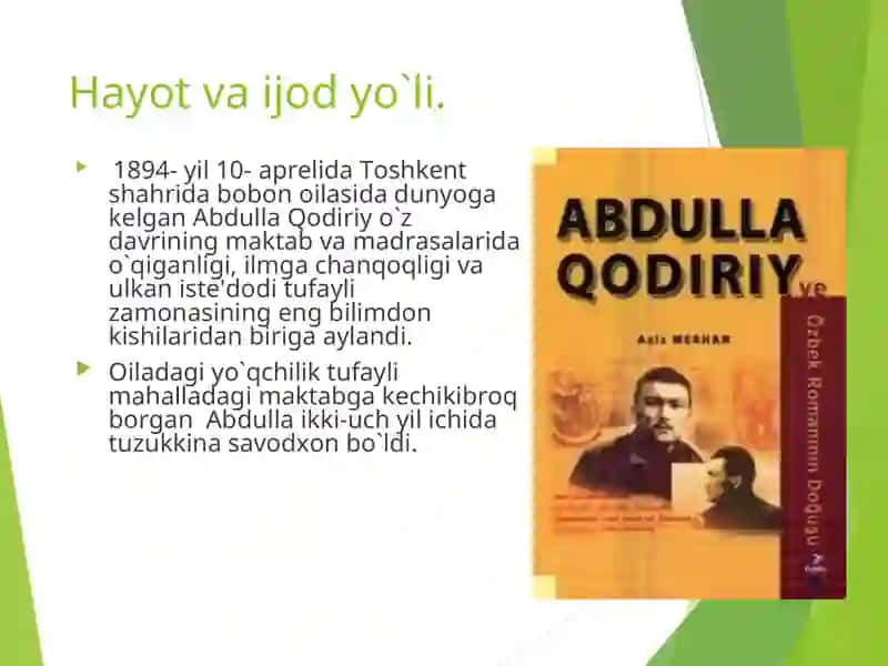 Abdulla Qodiriy asarlarida sintaktik figuralar va troplar 4