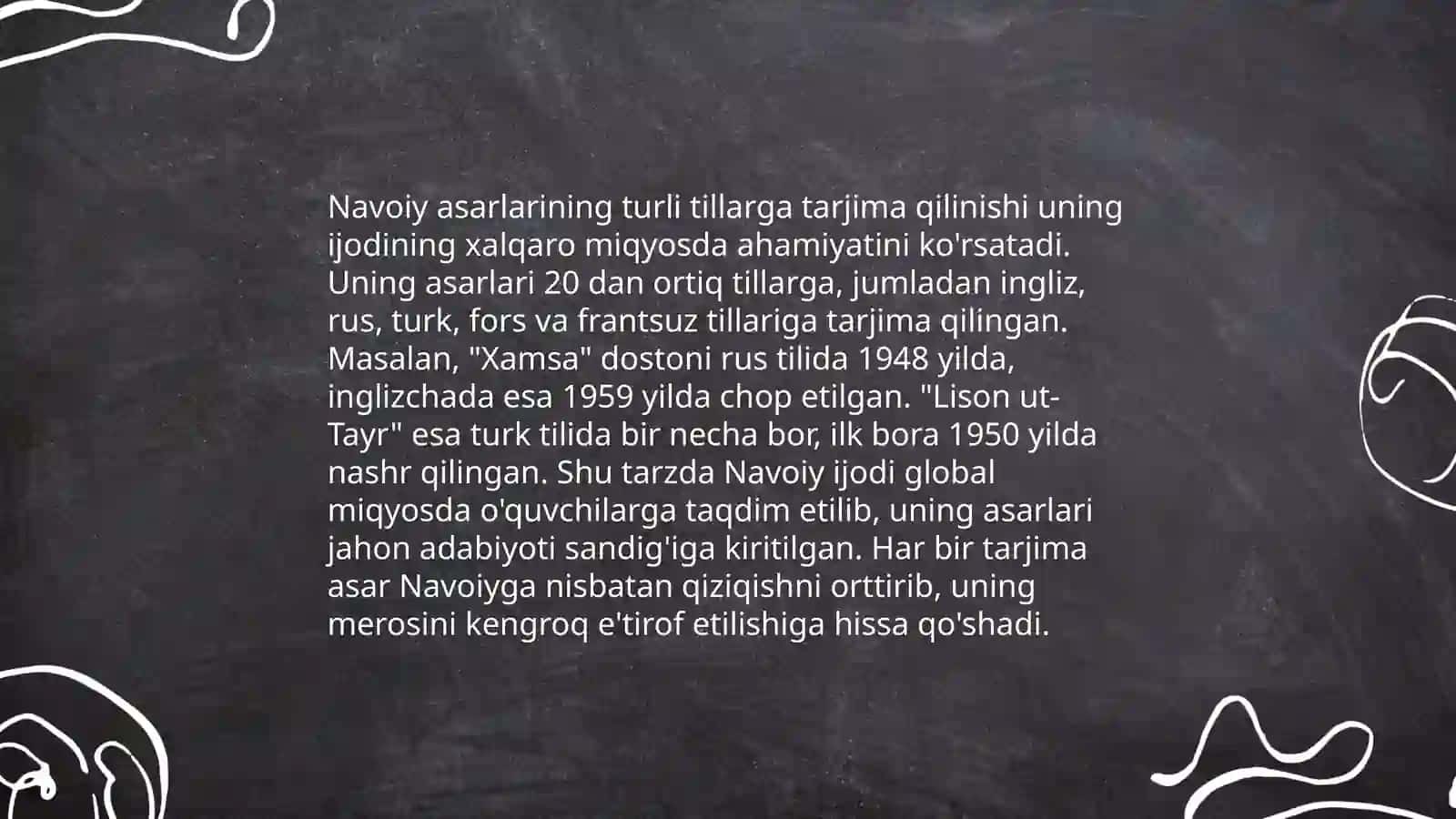 Jahon adabiyotida Alisher Navoiyning asarlariga qarashlar 4