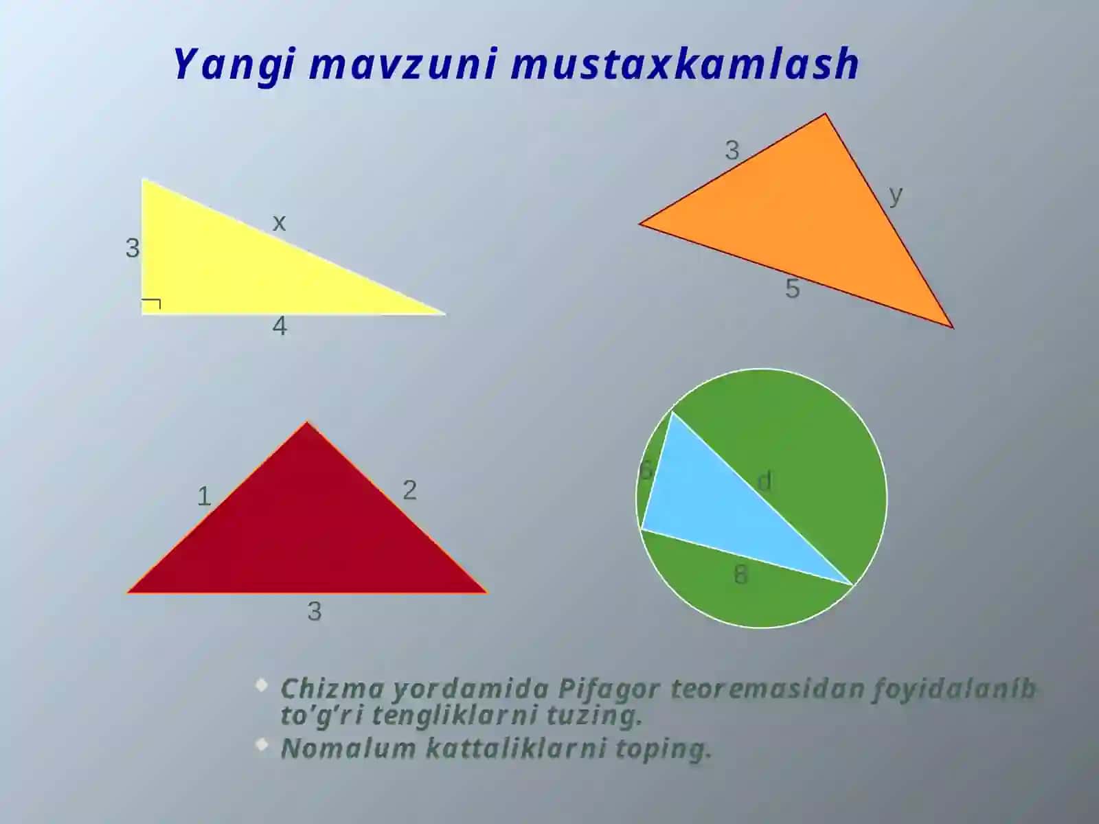 Pifagor teoremasi 4