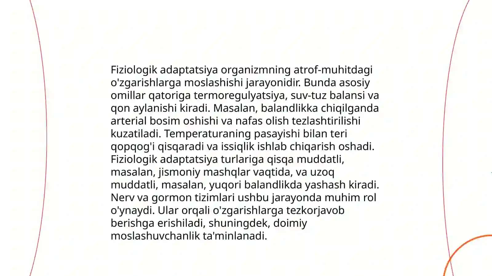 Sensor tizimlarining moslashuvchanligi 4