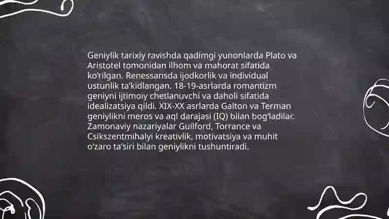 Qobiliyat istedod va geniylik 4
