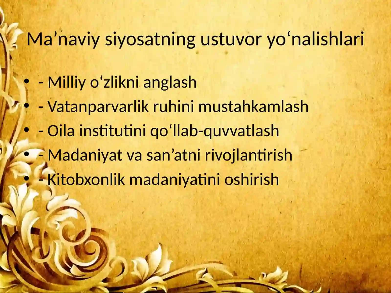 Davlat boshqaruvi tizimida amalga oshirilgan islohotlar 4