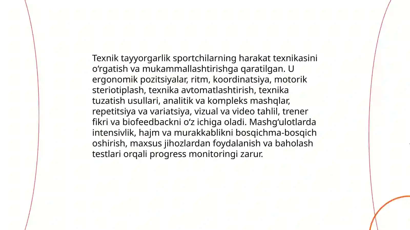 Jismoniy tayyorgarlik 4
