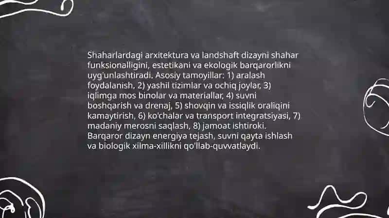 Shahar qurilish va geografiya 4