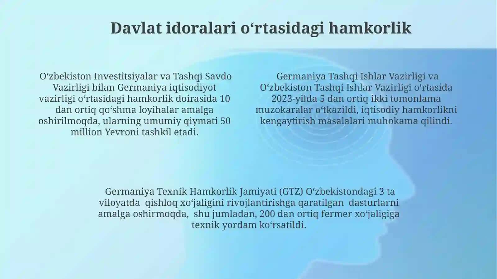 Qishloq xoʻjaligi sohasidagi hamkorlik 4