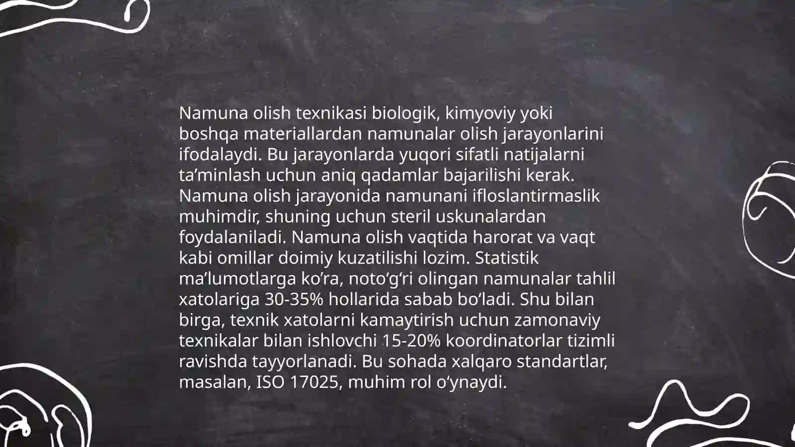 Namuna olish vositalari 4