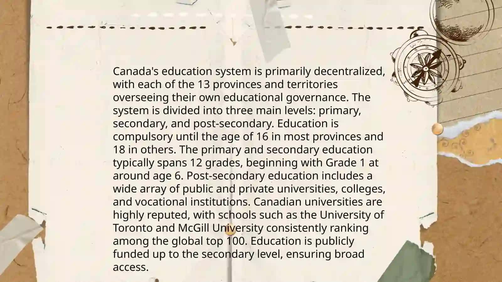 Canada and its education systems 4