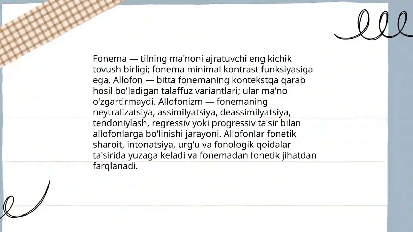 Fonetik hodisalar 4