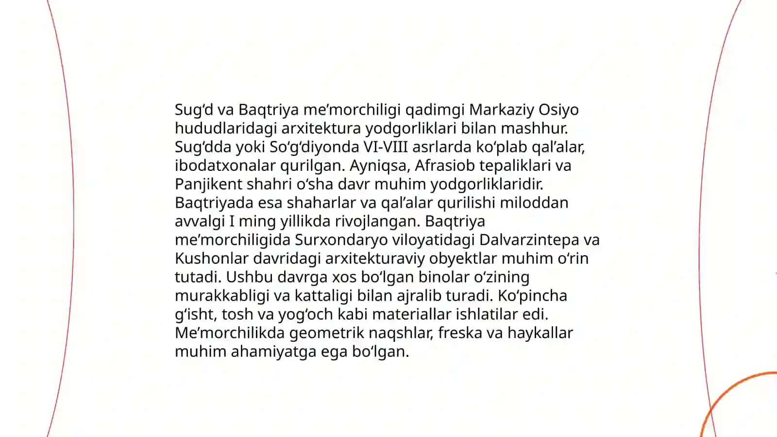 O‘zbekistonda arxitektura va qurilish tarixi 4