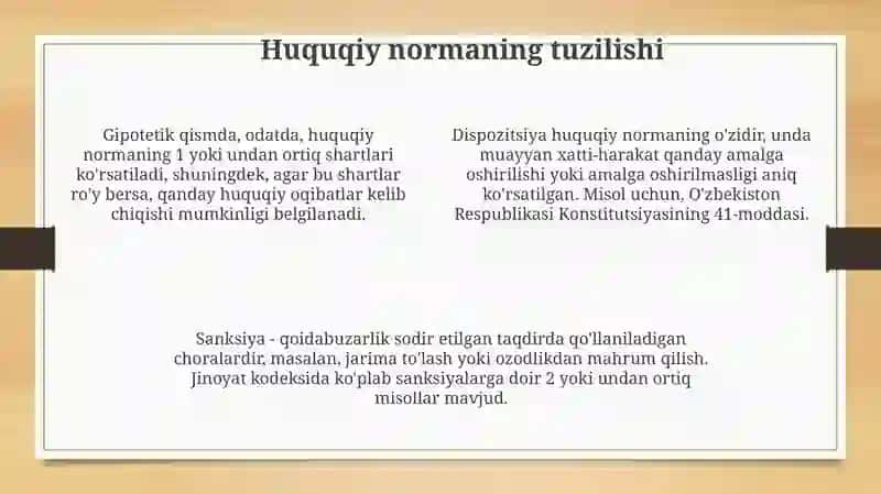 Huquqnormalari 4