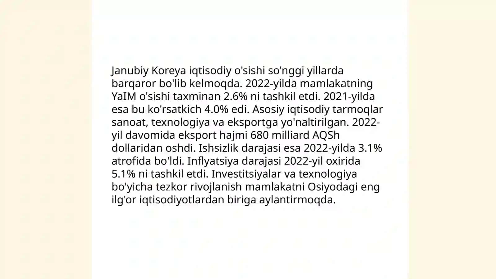 Janubiy Koreya statistikasi 4