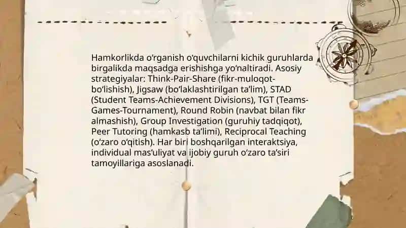 Ta'limning interfaol metod va strategiyalari 4