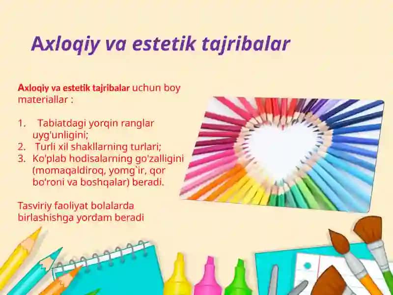 TASVIRIY FAOLIYATDA ESTETIK TARBIYA 4