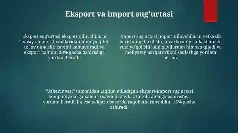 Uzbekinvest EISK AJ 4
