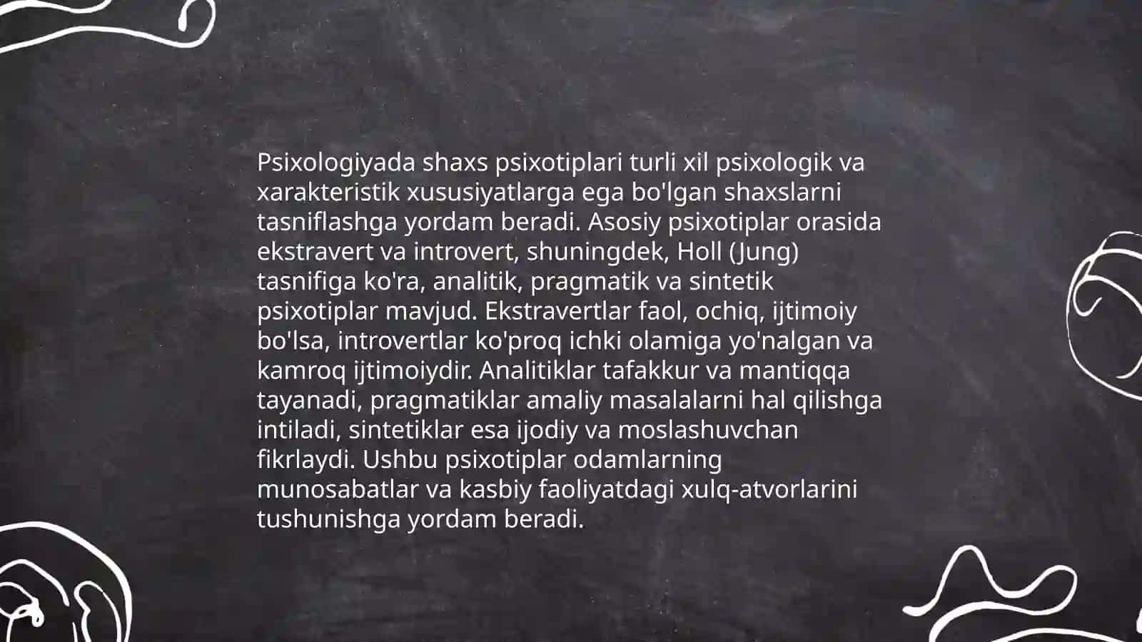 Faol eshitish orqali shaxs psixotipini aniqlash 4