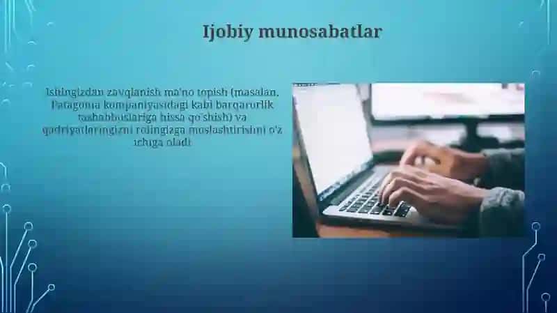 Ishingizni Sevib Ishlang 4