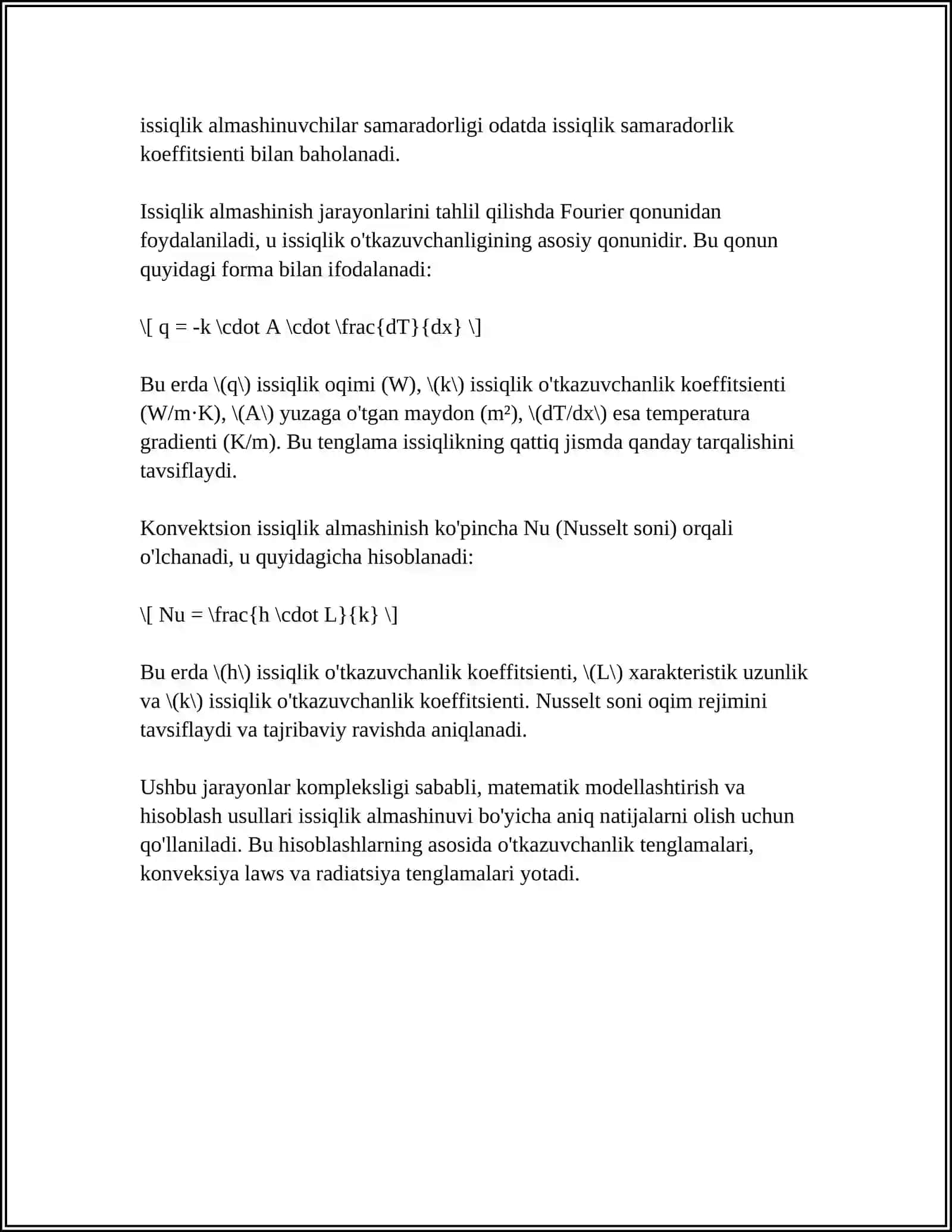 IZA TERMIK JARAYONLAR 4
