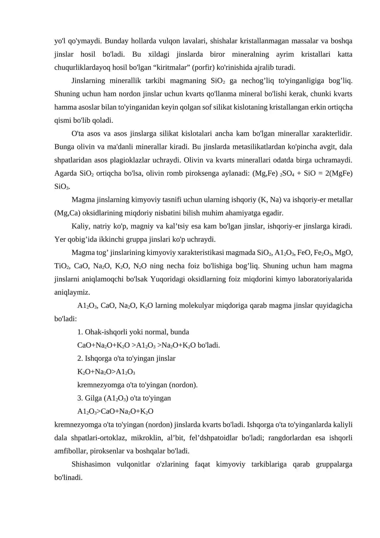 Magmatik tog’ jinslari 4