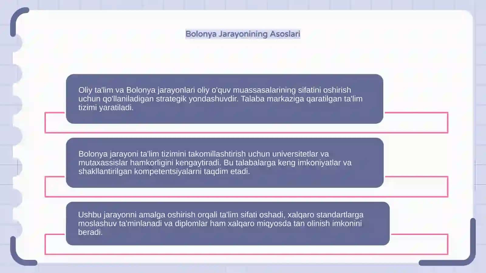 Oliy talim va Bolonya jarayonlari 4