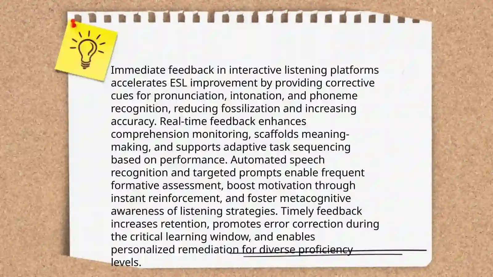 The effectiveness of interactive listening platforms in ESL learning 4