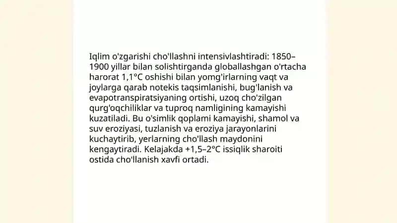 Cho'lga aylanayotgan hududlar 4