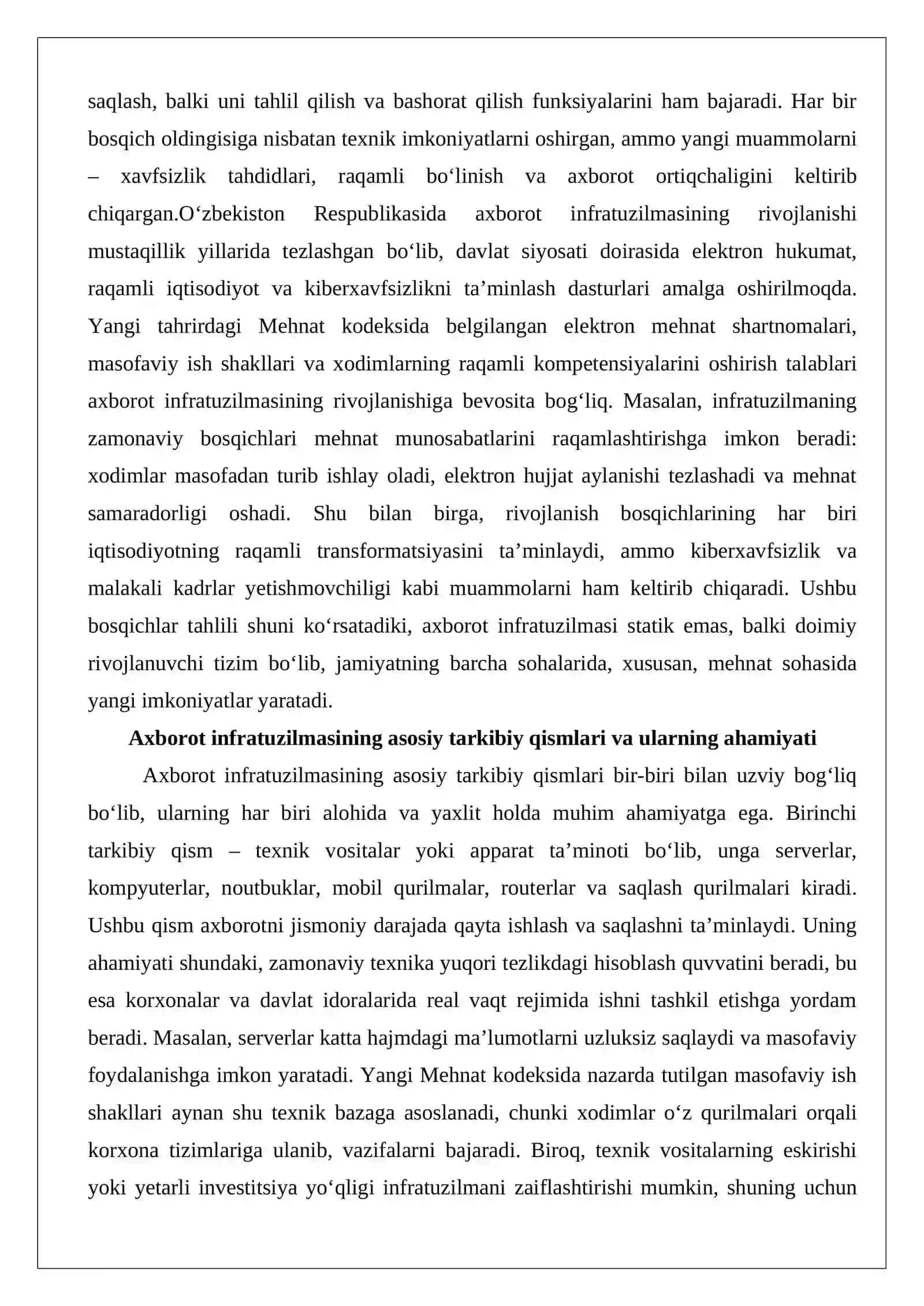 Axborot infratuzilmasining huquqiy asoslari 4
