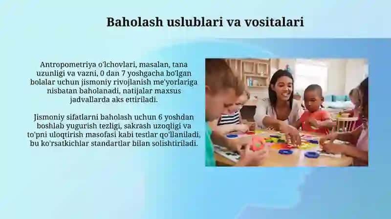 Jismoniy rivojlanishni baholash 4
