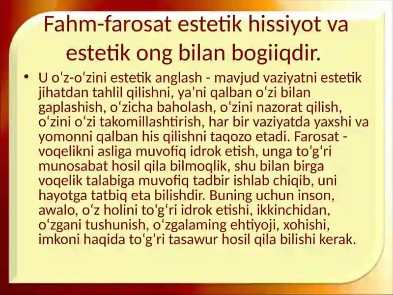 Shaxs kamolotida tarbiyaning o‘rni 4