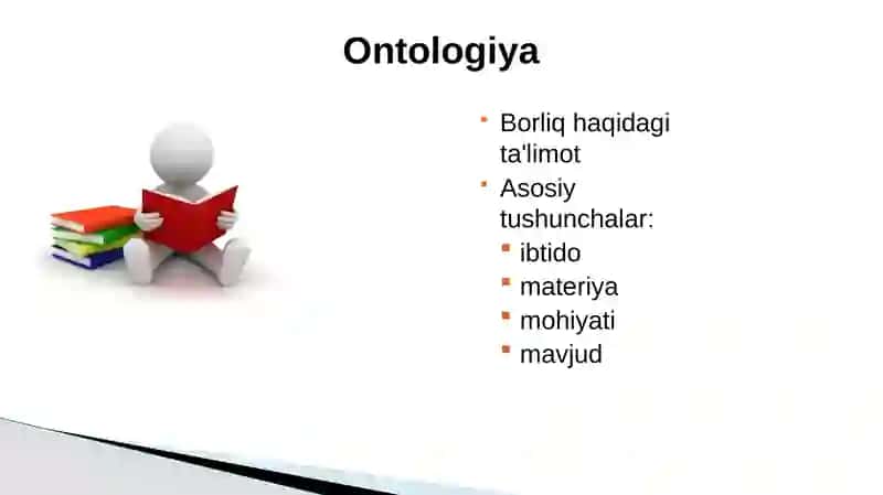 Borliq haqidagi ta'limot 4