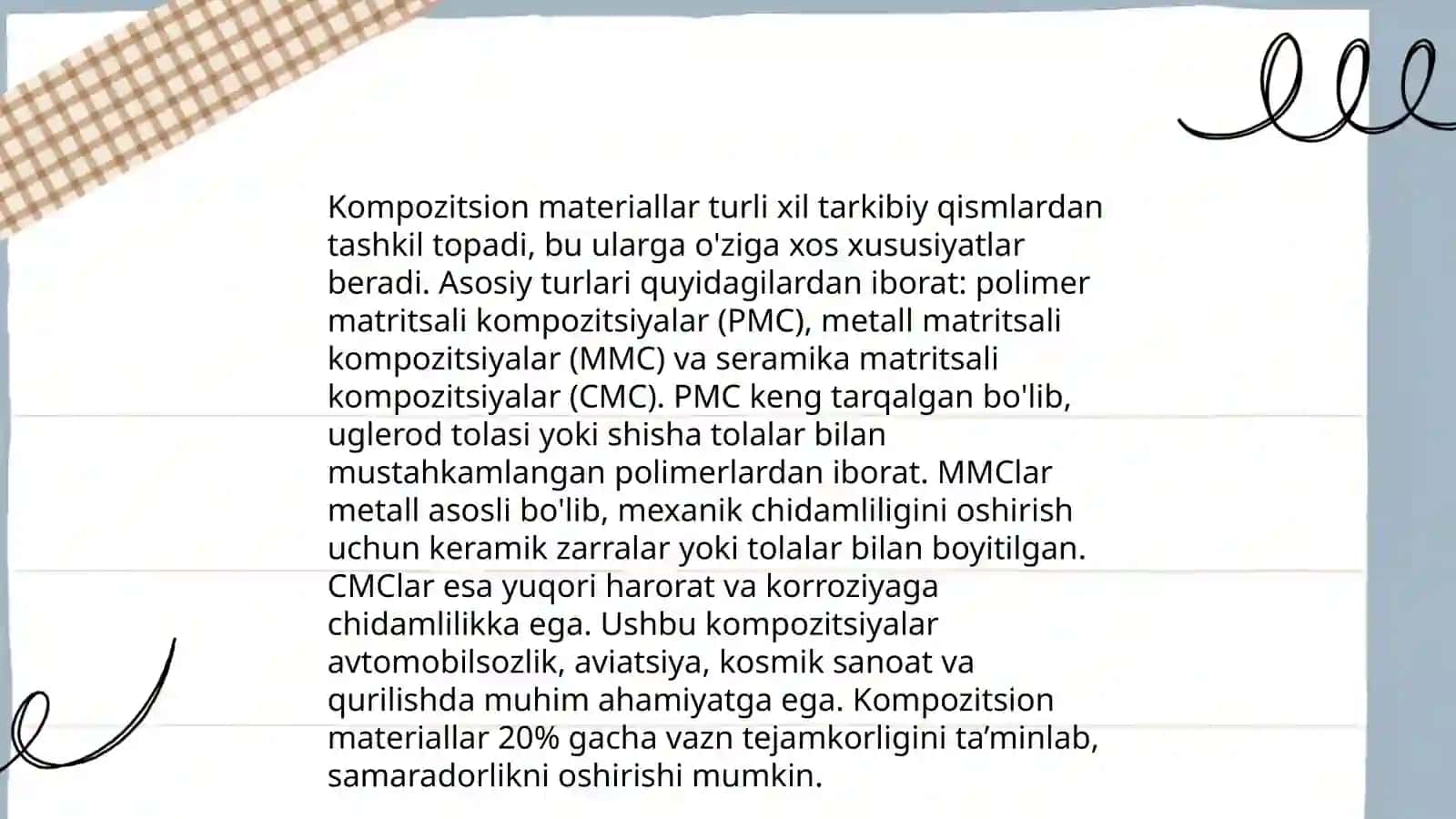 Keramika asosida olinadigan kompozitsion materiallar 4